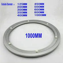 HQ H10 Outside Diameter 1000MM (40 Inch)  Quiet and Smooth Solid Aluminium Lazy Susan Rotating Tray Dining Turntable