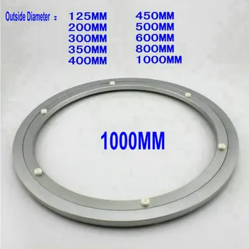 

HQ H10 Outside Diameter 1000MM (40 Inch) Quiet and Smooth Solid Aluminium Lazy Susan Rotating Tray Dining Turntable