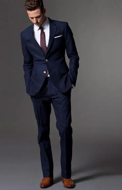 4547 31 De Réductioncostume Homme Gris Foncé Tuxedos Pour Hommes Costume Marié Costumes Hommes Avec Pantalon Costumes De Mariage Costumes