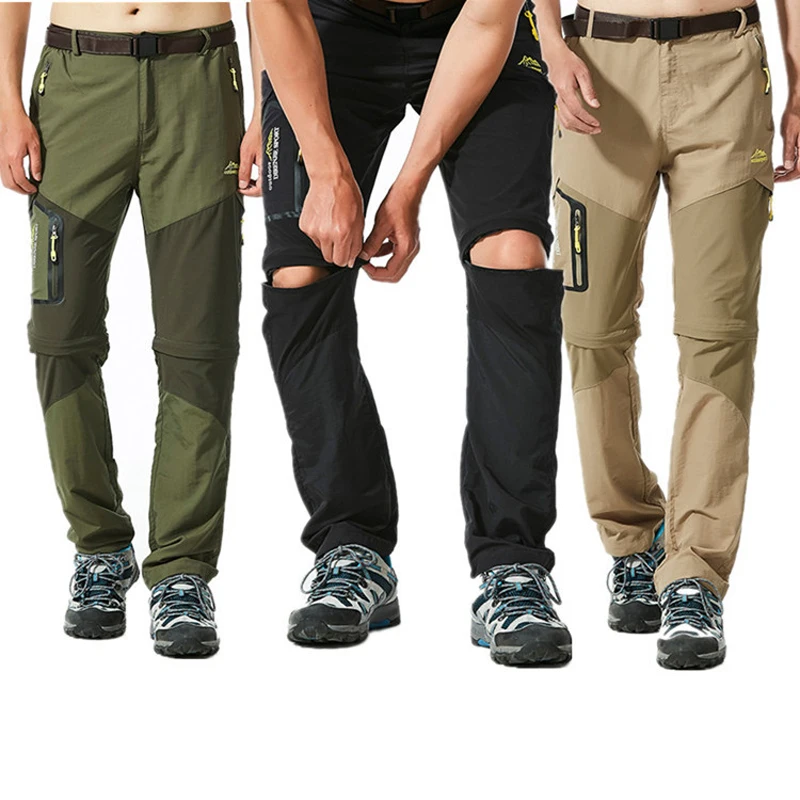 

TWTOPSE Water Resistant 2 in 1 Removable Cycling Pants Shorts Men Sports MTB Bike Bicycle Downhill Hiking Camping Trousers Pants