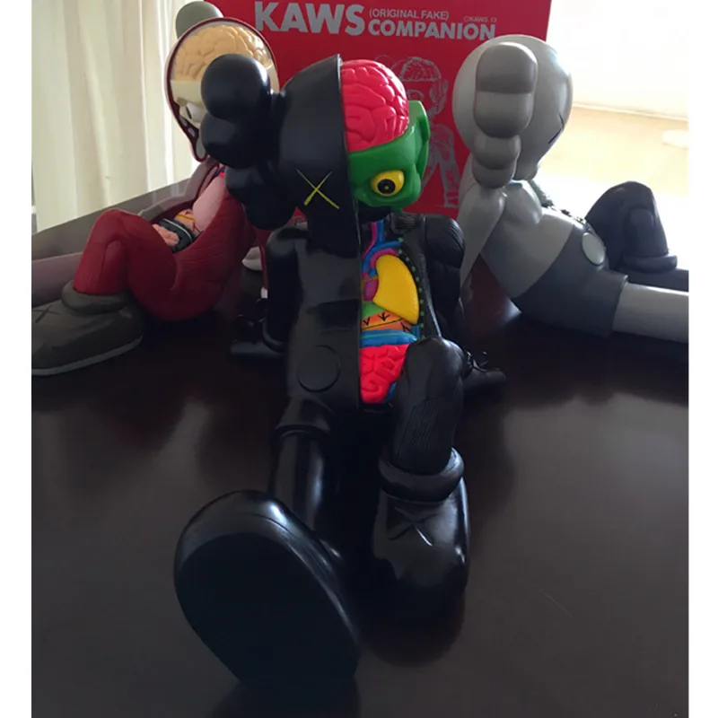 KAWS Companion Resting Place Barin BFF 16 Inch Sitting Position Street Art Action Figure Collectible Model Toy home accessories