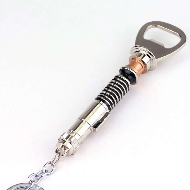 Big 13cm Star wars bottle opener keychain modelled on Luke s Lightsaber from Return of the