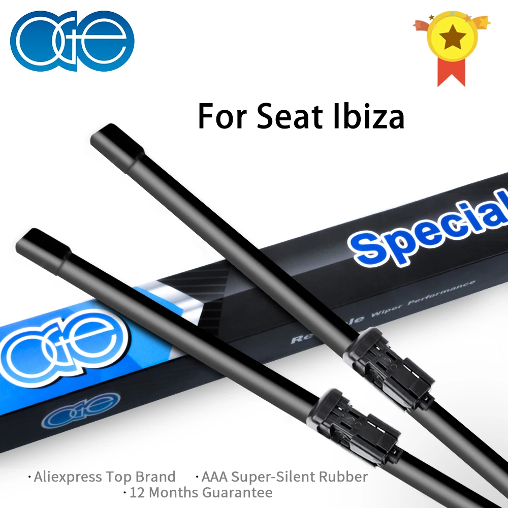 Щетки стеклоочистителя Oge для сиденья Ibiza 2003- высококачественные резиновые аксессуары для ветрового стекла автомобиля