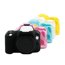Резиновый мягкий силиконовый чехол Защитный чехол для камеры Canon EOS 200D Rebel SL2 Kiss X9 DSLR