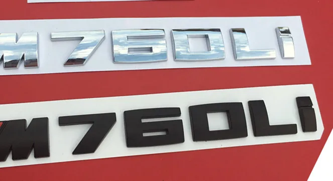 ПВХ стикер выбросов автомобиля M730 M740Li M760Li M750Li 730Li 735Li 740Li 745Li 750Li 760i
