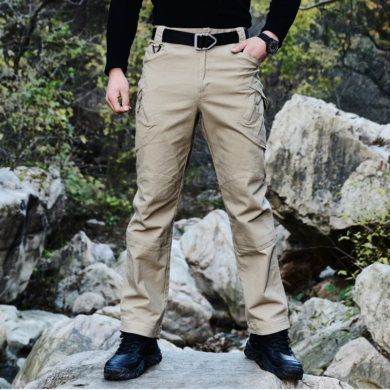 Tactical Cargo Pants Men Military SWAT Pants Paintball IX9 II Army Soldier Combat Trousers Cotton Many Pockets Work Pants XXXL