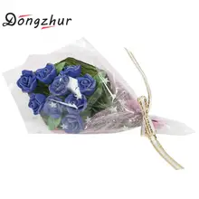 Кукольный домик dongzhur мебель синие Баны Роза миниатюрные 1:12 аксессуары мини модель глина букет ручной работы кукольный домик