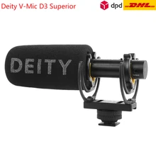 Deity V-Mic D3 Улучшенный конденсаторный микрофон профессиональный вне оси Производительность Полярный узор низкое искажение THD MIC Microfone