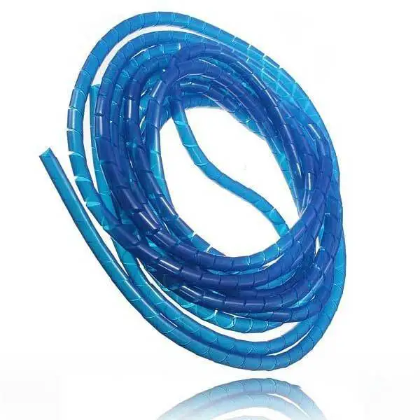BestPrice 5M Spiral Wire Wrap Tube for Manage Cord PC Computer Home Cable 6-60MM |