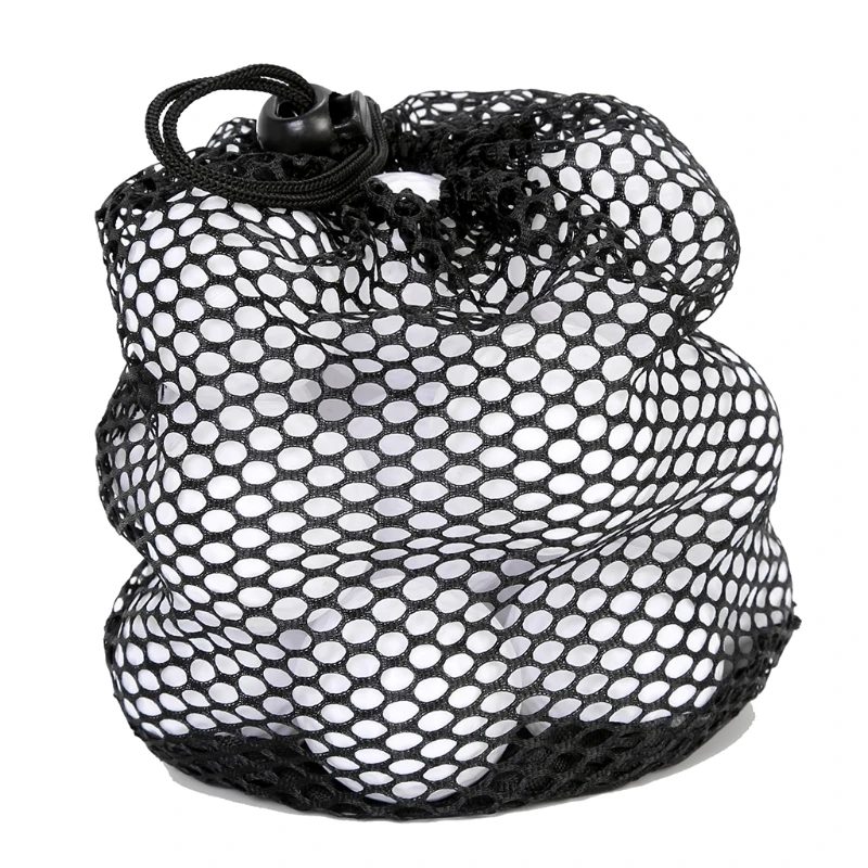Легкий нейлоновая сетка сетчатый мешок гольф теннисные мячи сумка для хранения опорный держатель #0706