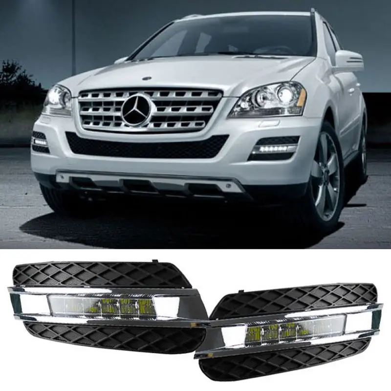 LED DRL For Mercedes Benz ML CLASS W164 ML280 ML300 ML320 ML350 ML500