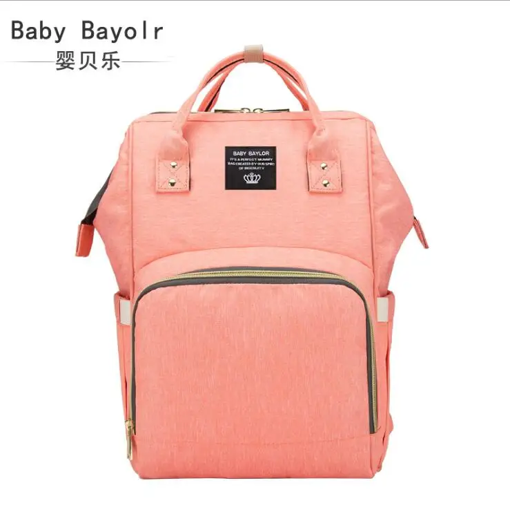 

Mummy Maternity Nappy Bag Large Capacity Baby Diaper Bag Travel Backpack Care Women's Fashion Handbag