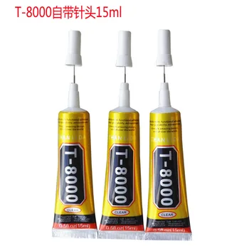 

ZHANLIDA 10PS T8000 15ml Epoxy Resin Multi Purpose LED Phone Screen Shell Repair Liquid Glue DIY Craft T8000 Glue Gun