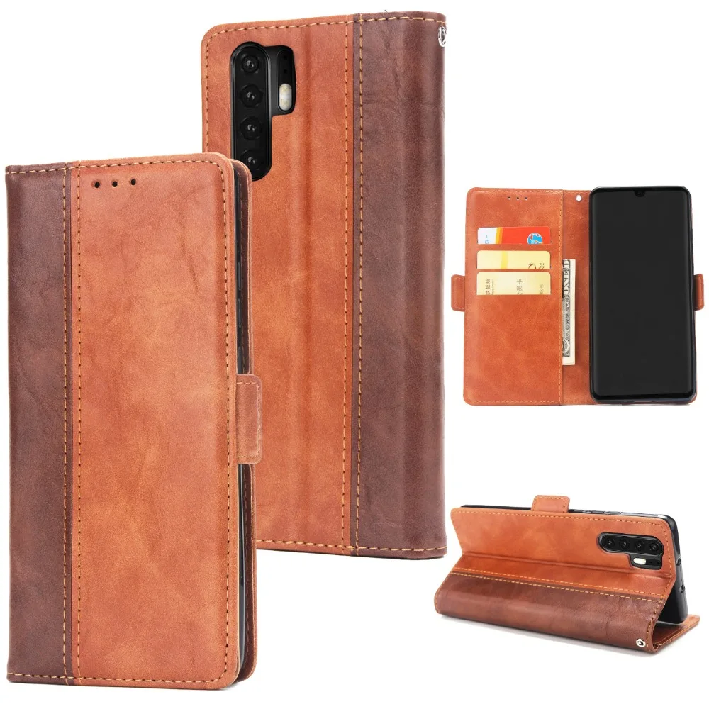 

P30Pro Matte Flip Leather Cover for Huawei Nova 4 P30 Mate 20 Pro Lite X Case Wallet Card Slot Holder Case p30 pro Cover Shell