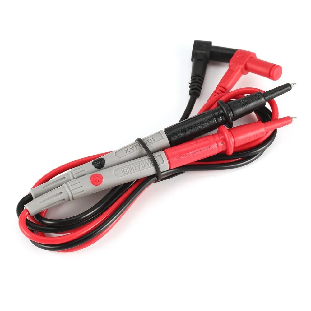 

Multimeter Cable Leads Test Probe Pen Pin Needle Tip Multi Meter Tester Wire 10A/1000V for Digital Multimeters 10A 1000V