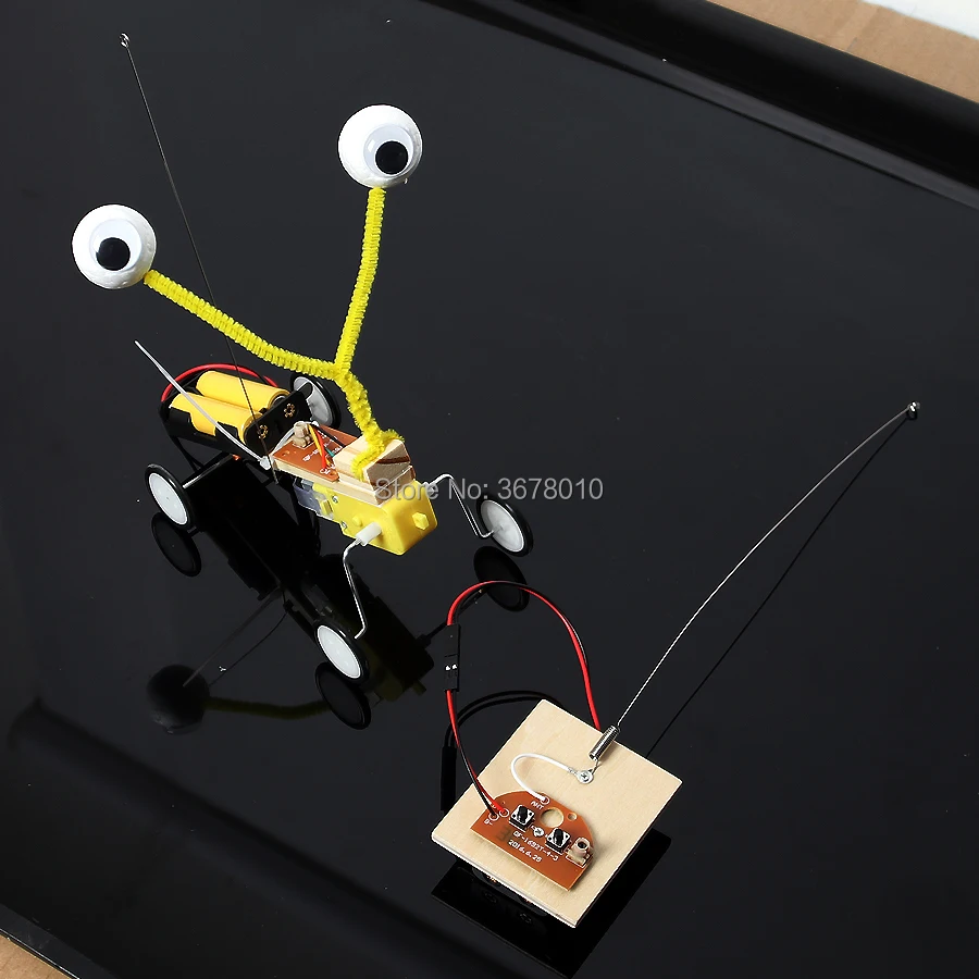 DIY пульт дистанционного управления робот дерево рептилия научный эксперимент Электрический изобретение модель комплект Обучающие строительные игрушки игровой набор