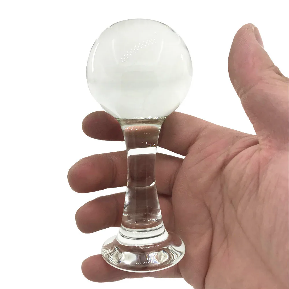 GLASS ANAL PLUG  (11)