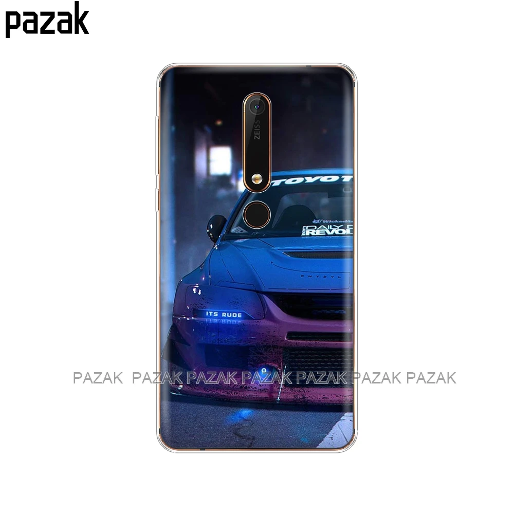 Силиконовый чехол для Nokia 1 2 5 3 6 7 8 9 2017 nokia 2018 PLUS x5 x6 мягкий бампер из ТПУ