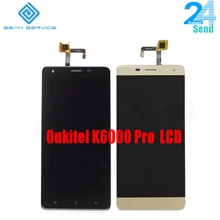 Дешевые Для Oukitel K6000 Pro 100% оригинальный ЖК-дисплей Дисплей и тп Сенсорный экран планшета Ассамблея + Инструменты 5.5 «1920×1080 P Oukitel K6000 Pro