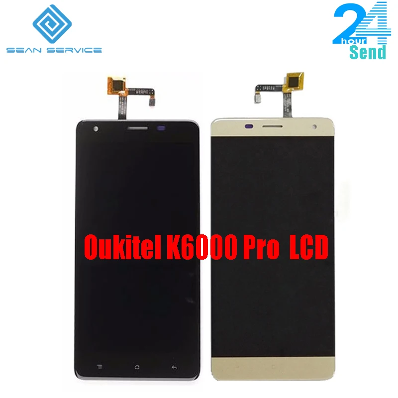 For Oukitel K6000 Pro LCD Display And TP Touch Screen Digitizer Assembly Lcds Tools 5 5