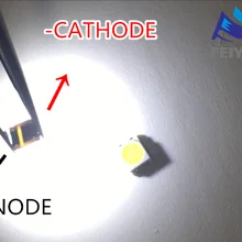 50 шт. светодиодный светильник LITEON для ЖК-телевизора СВЕТОДИОДНЫЙ светильник с подсветкой 1,5 Вт 3 в 3528 2835 148LM холодный белый светильник с подсветкой для ЖК-телевизора