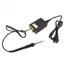 GSM-T19 110 В/220 В 60 Вт электрическая паяльная станция Регулируемая температура паяльная станция ручка с паяльной подставкой