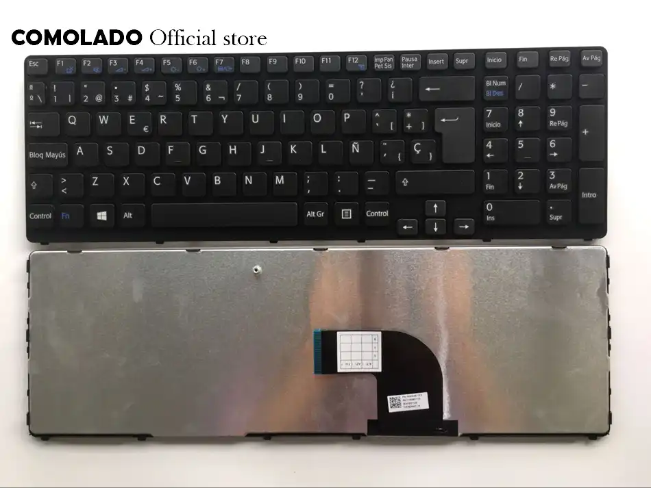 Keyboards4Laptops German Layout Grey Frame Backlit Black Windows 8 Laptop Keyboard For Sony Vaio SVE1512GCXW Sony Vaio SVE1512H1EW Sony Vaio SVE1512H1ESI Sony Vaio SVE1512H1E Sony Vaio SVE1512H1EB