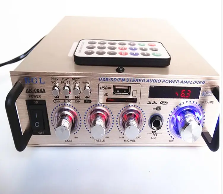 12V/220V двойного назначения 2 0 канал считывания карт усилитель мощности компьютер с