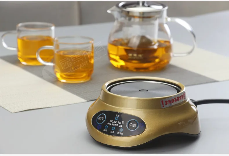 Термостойкий высокотемпературный стеклянный чайник, электрический чайник, черный чай, утолщенный домашний чай небольшой емкости