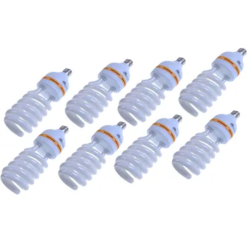 

lamp 5500k 8PCS 135w photography lamp Color Three Color Photography Lamp Soft Light Bulb Lamp Photographic Pictures CD50