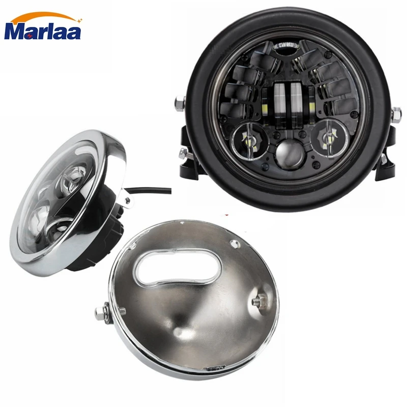 Ведро для светодиодной фары 5 75 дюйма Yamaha V-Star XVS 250 650 950 1100 1300 |