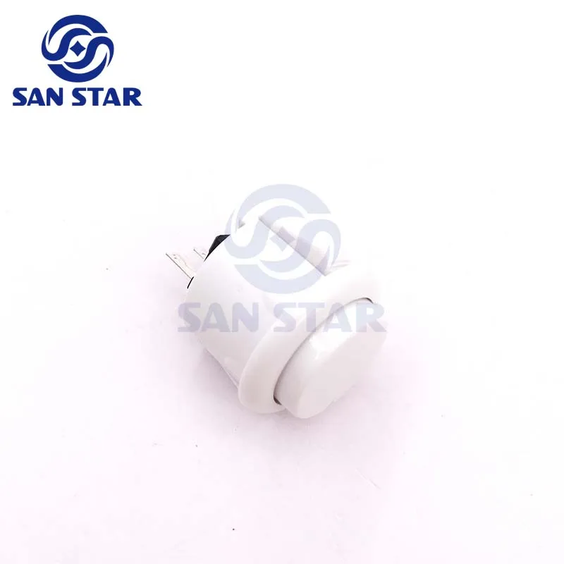 push button 8 white 