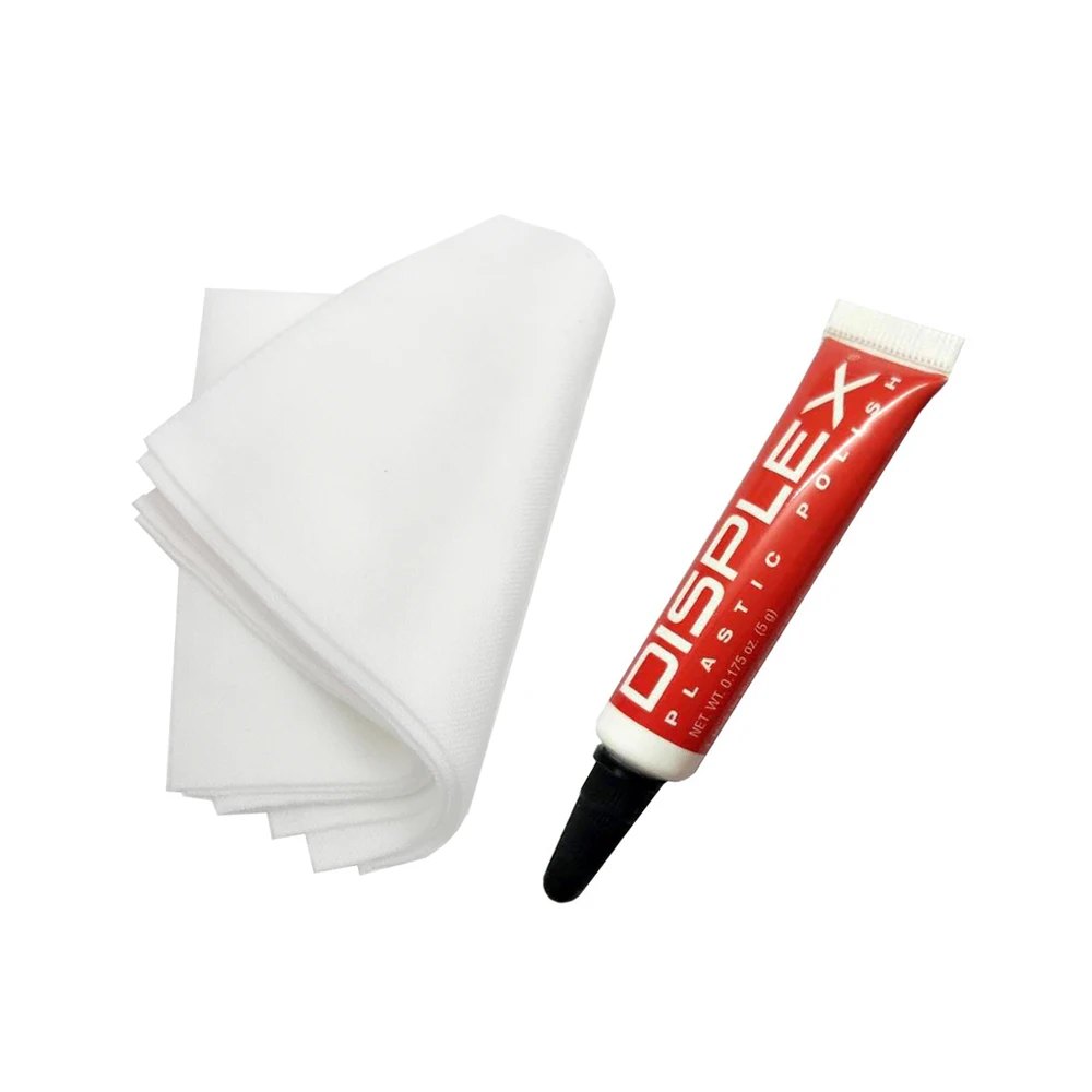 Phone Screen Polishing Agent 5g LCD Screen Repair Cream For Phone MP3 Screen Scratch Repair Paste + 5 pcs Clean Wipe Dust Cloth afbeelding