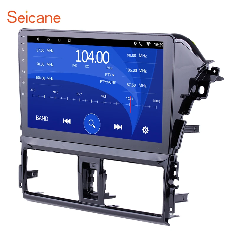 

Seicane Android 7.1/8.1 10.1" 2Din Car Radio Stereo GPS Multimedia Player Touchscreen Head Unit For 2013-2016 Toyota Vios