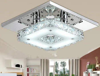 

Modern and Stylish 12W Ceiling Chandelier Crystal Lamp AC110V-240V Living Room Lamp Lighting Fixtures Aisle Lights SZ03