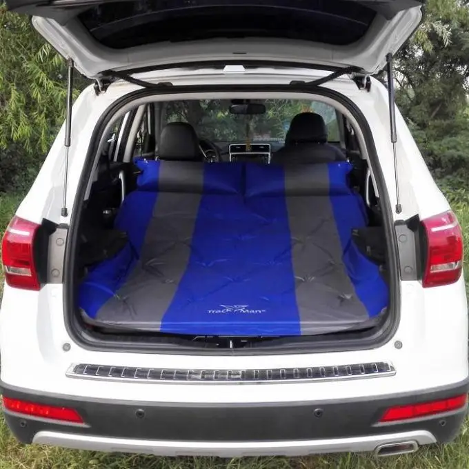 Double outdoor car trunk inflatable mattress The lathe bed pad/car in