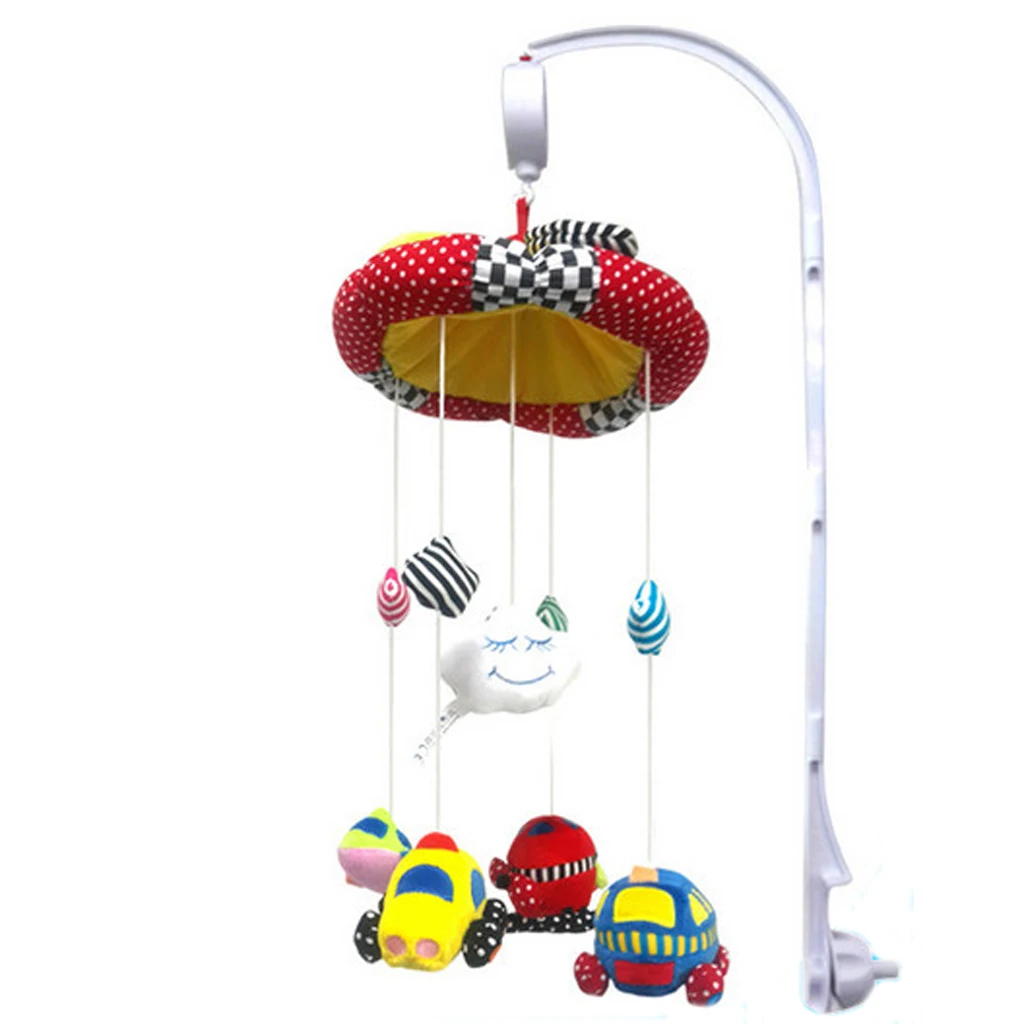 12Pcs Songs Bed Bell Auto Music Box for Infant Toddlers Baby Crib Cot Bedtime Funny Toys