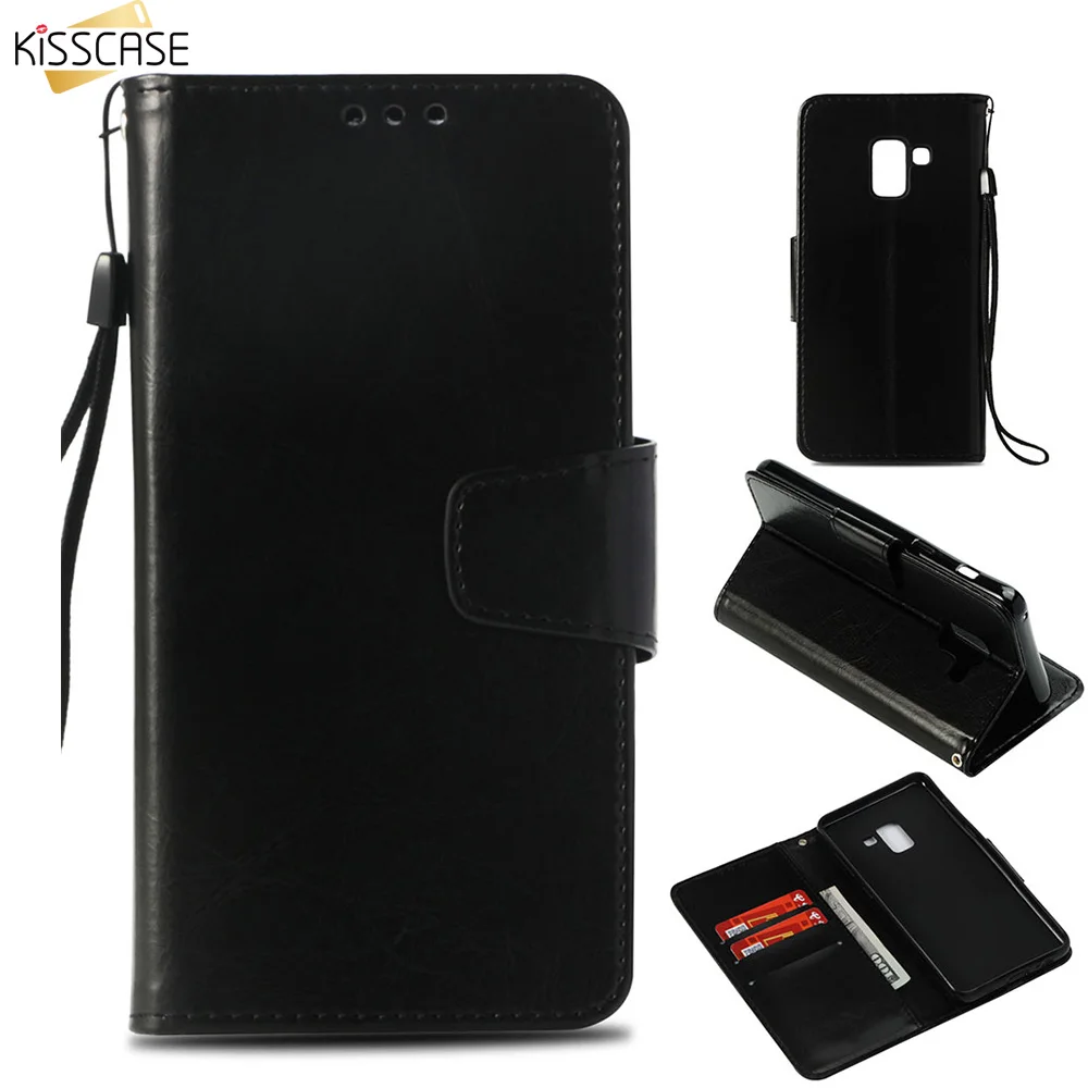 

KISSCASE Card Slot PU Leather Case For iPhone 6 7 8 Plus Business Case For iPhone 8 7 Plus XS Max XR XS X Capinhas Fundas Coque