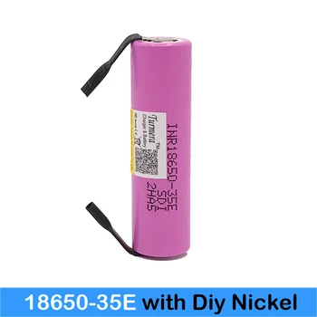 

inr18650 35e Turmera 18650 3500mAh 13A discharge INR18650 35E 18650 battery Li-ion 3.7v rechargable Battery