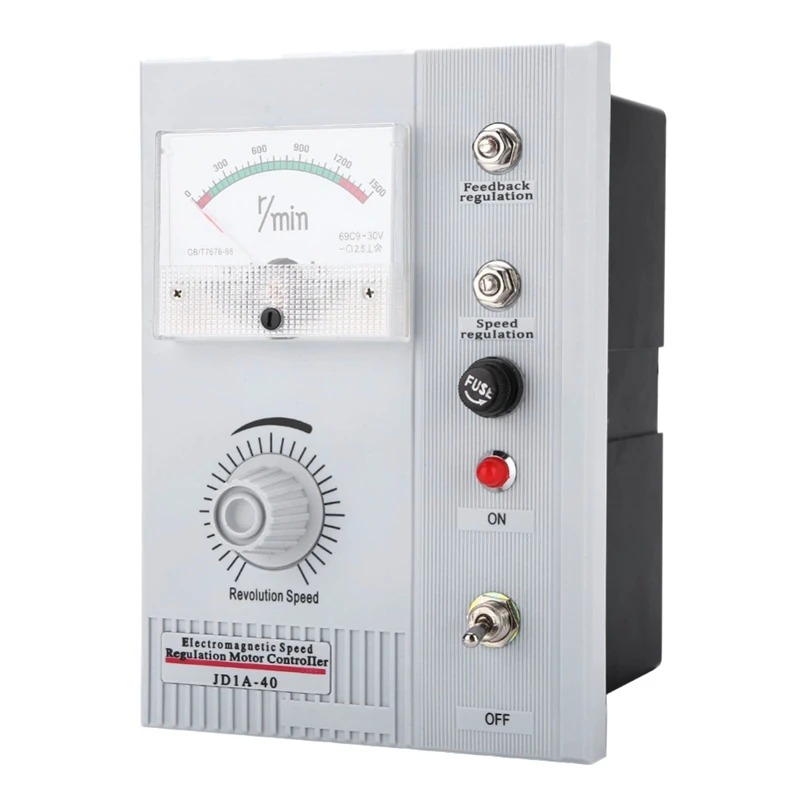 Jd1A-40 Ac Motor Speed Controller 15-40Kw Dc 90V 5A Motor Speed Pinpoint Regulator 132-1320Rpm Controller Ip55 Dustproof