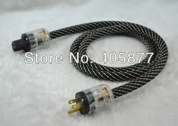 

High Quality Copper AC Power cord with P029+C029 power plug cable for CD.AMP 1.5M