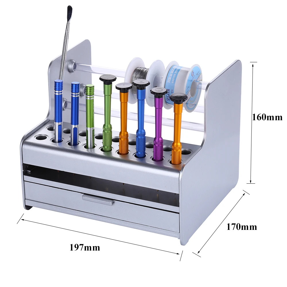£12.53 Multifunctional Mobile Phone Repair Tool Box Plastic Storage Box Screwdriver