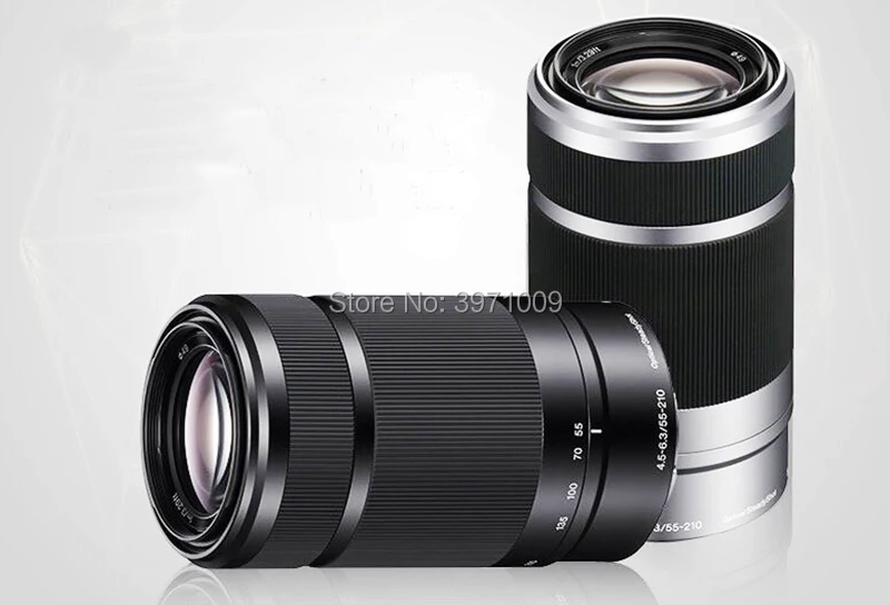 

NEW FOR Sony 55-210 Lens E 55-210mm f/4.5-6.3 OSS E-Mount for sony A5000 A5100 A6000 A6300 NEX-5N NEX-5R NEX-3N NEX-6 NEX-7