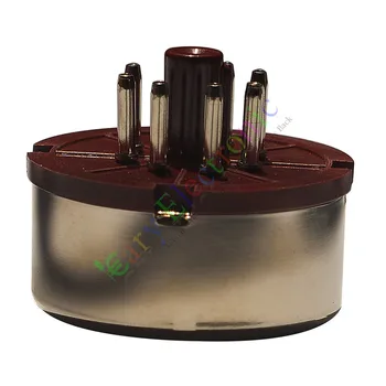 

Wholesale and retail 2pc 7Pin Red Bakelite Vacuum Tube sockets Saver base HIFI audio amplifier radio free shipping
