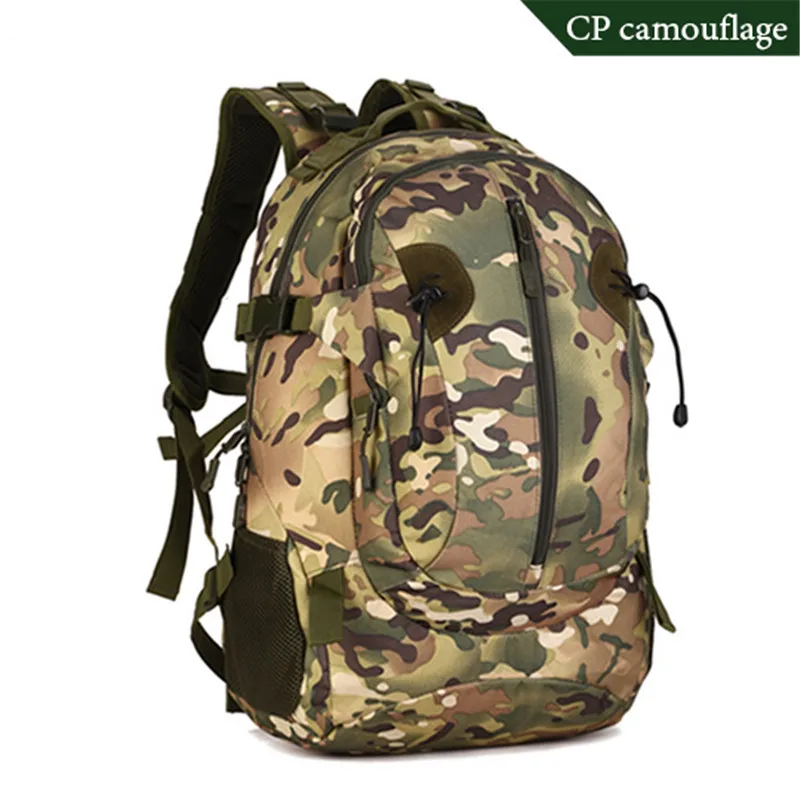 CP camouflage Мужские сумки рюкзак 3D водонепроницаемая сумка 40 л для g и альпинизма нейлоновая сумка для ноутбука рюкзак мужская и женская посылка износостойкая - Цвет: CP camouflage