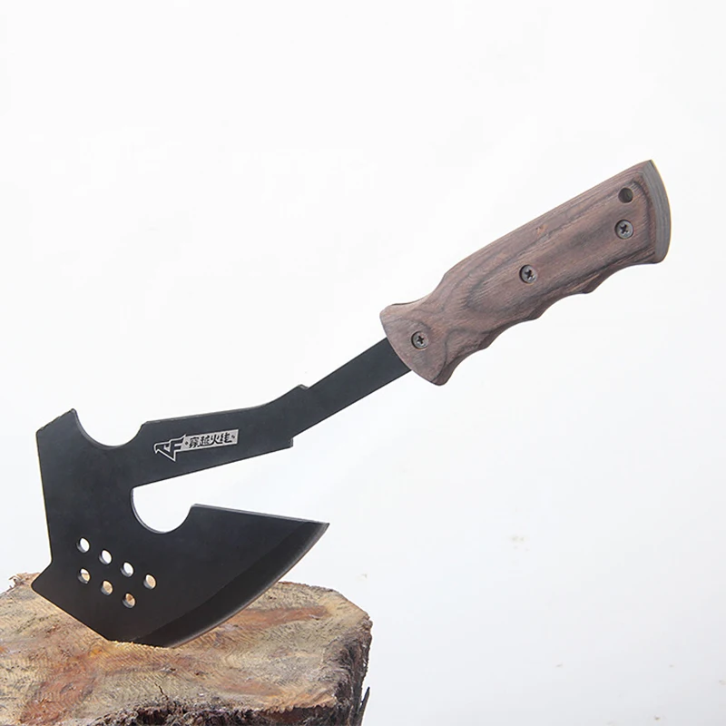 Multifunctional Outdoor Camping Axe Portable Stainless Steel Tactical Tomahawk Army Hunting Survival Axes edc Fire Hatchet H09 useful 8 in 1 outdoor camping stainless steel multifunctional mini pliers
