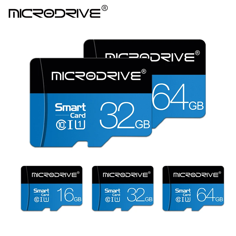 Microdrive новая Micro sd карта 32 Гб 64 Гб 128 Гб класс 10 карта памяти 4 ГБ 8 ГБ 16 ГБ класс 10 SDXC/SDHC mini TF карта