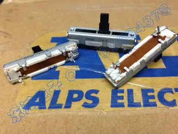 

2PCS/LOT ..ALPS 3.5 cm sliding potentiometer single linked B10K 10MM shaft..