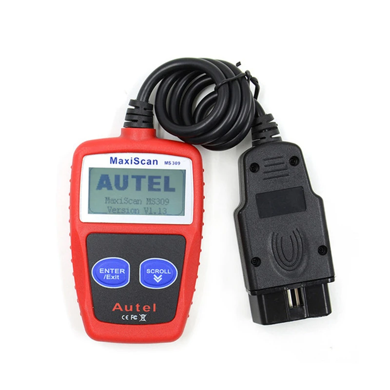 Новый Автомобильный сканер OBD2 MS309 OBDII автомобильный диагностический инструмент