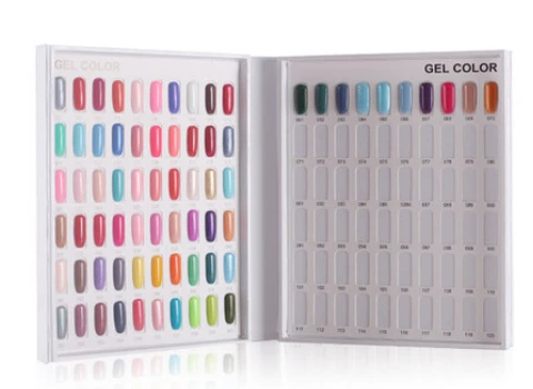 New 120 Colors Nail Gel Polish Display Book Chart For Art Salon New 120 Colors Nail Gel Polish Display Book Chart For Art Salon Uv Color Card On Aliexpress Alibaba Group